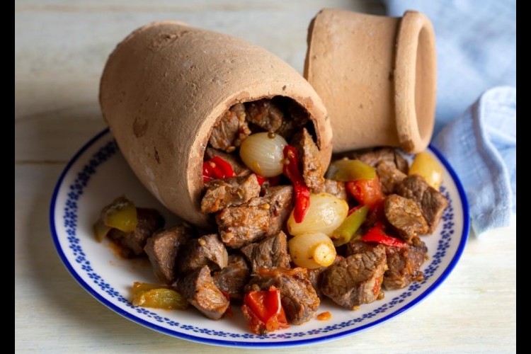 فخارة لحم بطريقة المطاعم