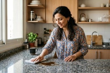 أفضل طرق تنظيف مجلى الجرانيت للحفاظ عليه جديداً