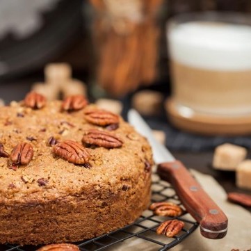 كيك التمر بالجوز الصحي