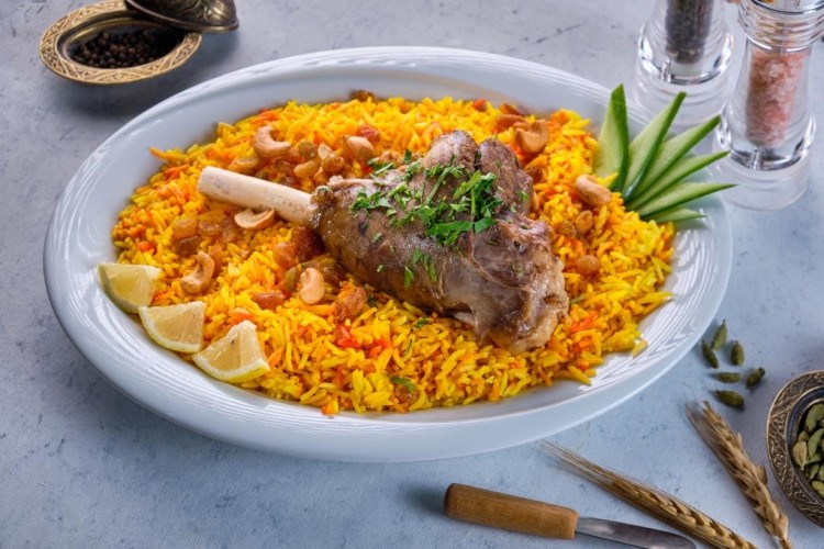 كبسة لحم مثل المطاعم