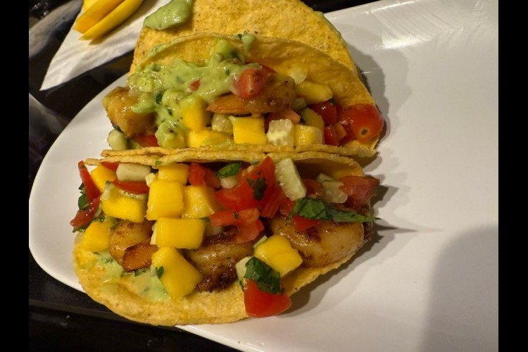 تاكو بالروبيان والمانجا