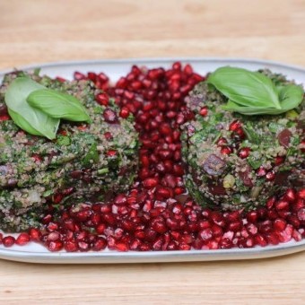 سلطة الشمندر بالكينوا بالفيديو