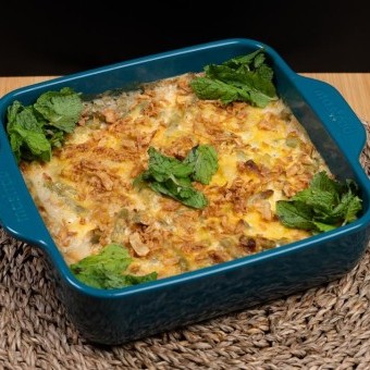 طاجن الفاصولياء الخضراء بالفيديو