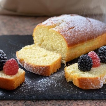 كيك الزبادي السريع