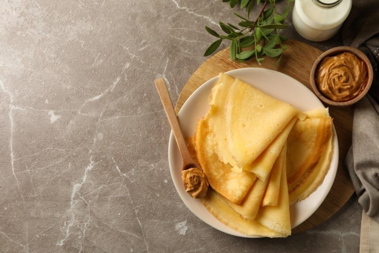 عجينة الكريب بالفانيليا