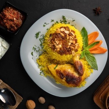 مجبوس الدجاج الكويتي