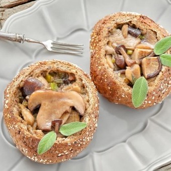 فطائر الدجاج والخضار