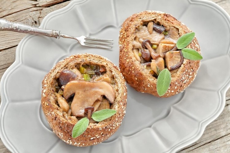 فطائر الدجاج والخضار