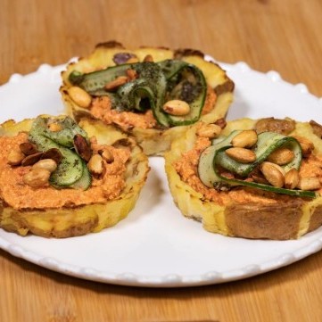 تارت البطاطس بالفيديو