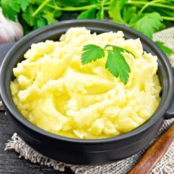 ماش بطاطا بالحليب