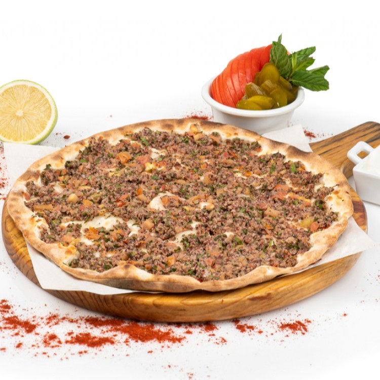 لحم بعجين بدون فرن