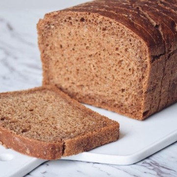 خبز أسمر منزلي