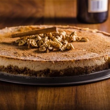 تشيز كيك بالقرفة والهيل