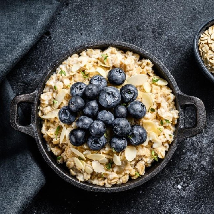 حلى الشوفان والحليب المحموس للرجيم