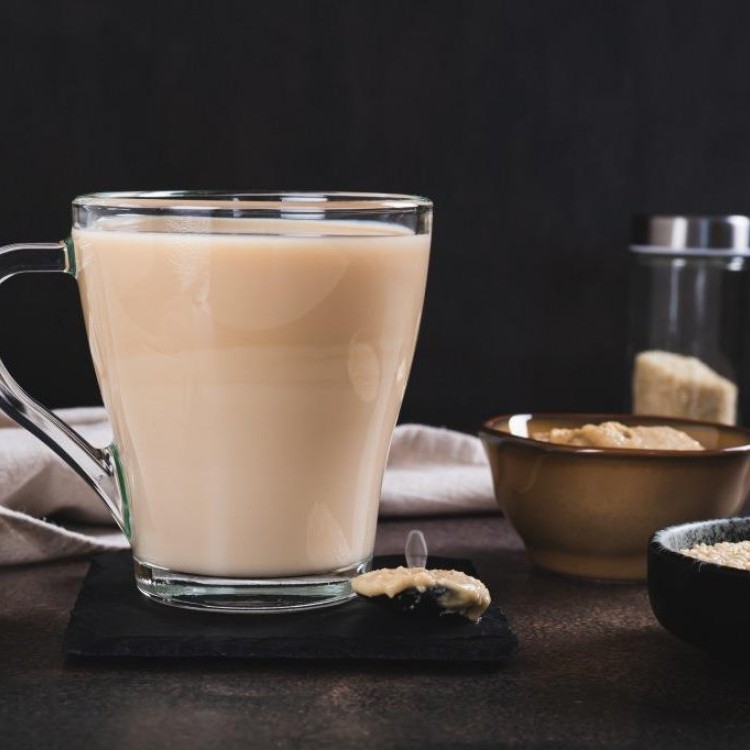 شاي بالحليب