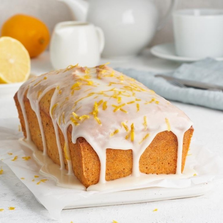 كيكة الليمون بالزبادي