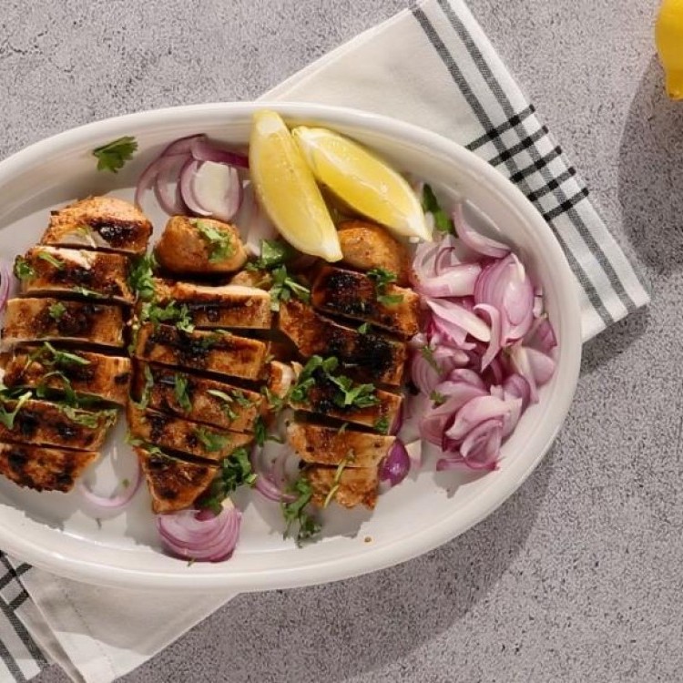 دجاج متبّل بالزبادي بالفيديو