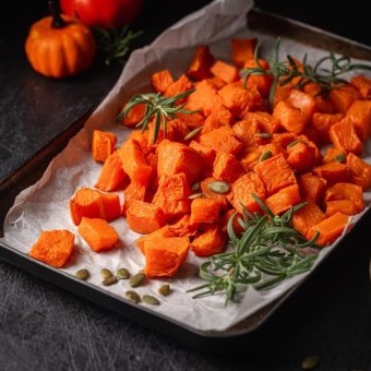 القرع العسلي المشوي للرجيم