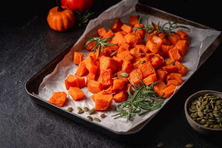 القرع العسلي المشوي للرجيم