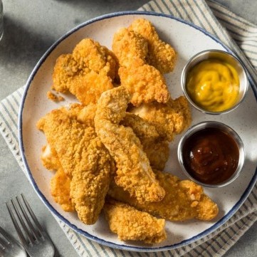 أصابع دجاج سهلة وسريعة