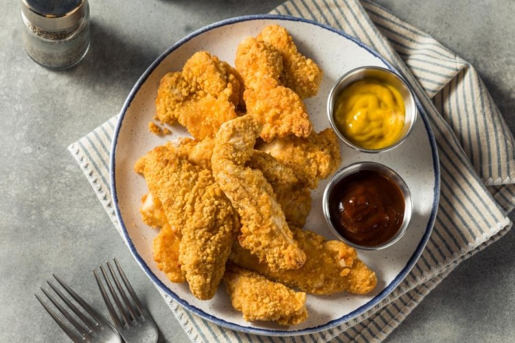 أصابع دجاج سهلة وسريعة