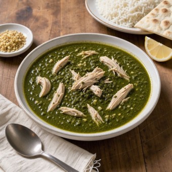 ملوخية ناعمة خضراء