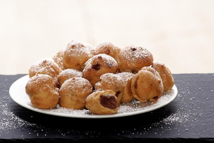 فطيرة الشوكولاتة المقلية