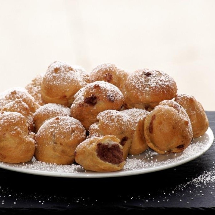 فطيرة الشوكولاتة المقلية