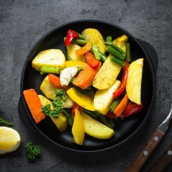 خضار مشوية بالعسل والليمون للرجيم