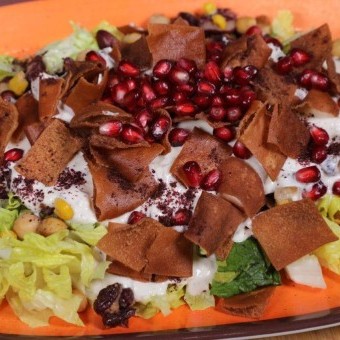 سلطة البقوليات المحمصة بالفيديو