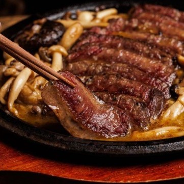 ستيك على الطريقة اليابانية