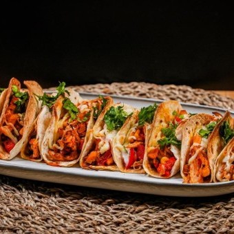 تاكو الدجاج الصحي لسهرة نهاية الأسبوع بالفيديو