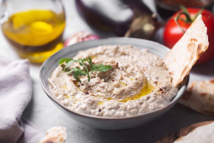 متبل الباذنجان البارد