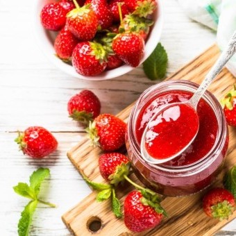 صلصة الفراولة الفاخرة