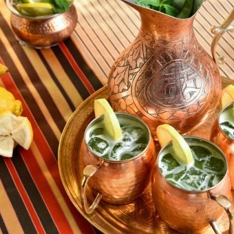 عصير ليمون ونعناع