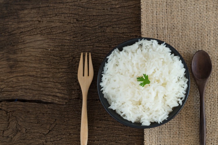 أرز بحليب جوز الهند والزنجبيل