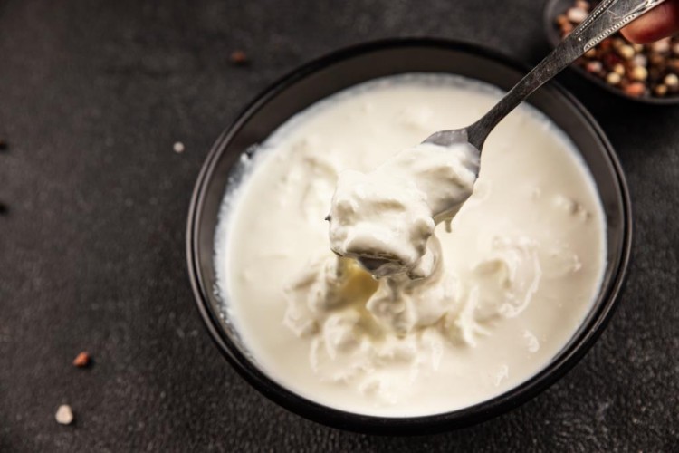 البشاميل بالحليب السائل