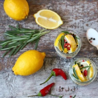 الليمون المعصفر بدون سلق