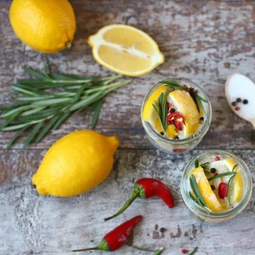 الليمون المعصفر بدون سلق