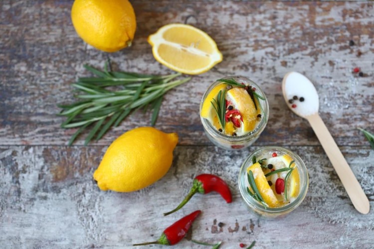 الليمون المعصفر بدون سلق