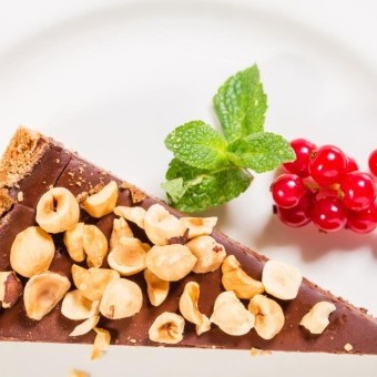 تارت الشوكولاتة والبندق