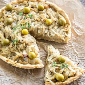 تارت الكنافة المالح