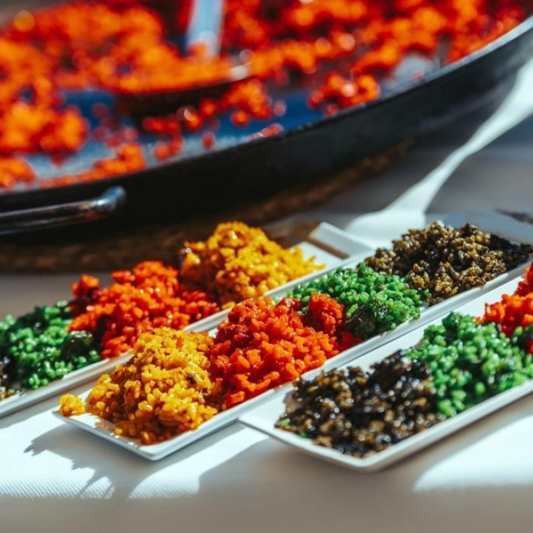 طريقة تلوين الأرز بمكونات طبيعية