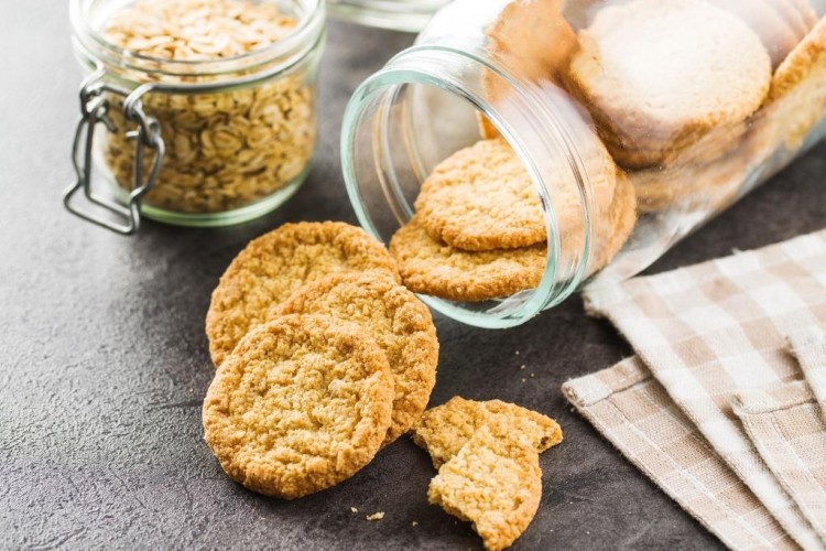 بسكويت الشوفان الخفيف
