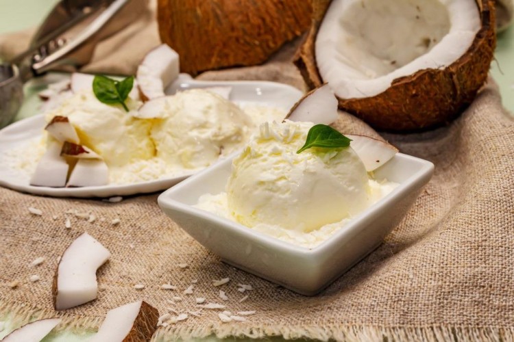 سوربيه الليمون وجوز الهند