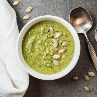 شوربة اليقطين الأخضر