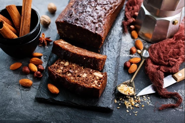 كيكة الشوفان الصحية بالمكسرات للرجيم