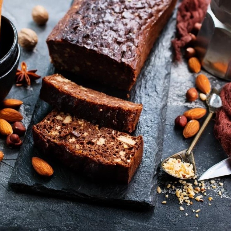 كيكة الشوفان الصحية بالمكسرات للرجيم