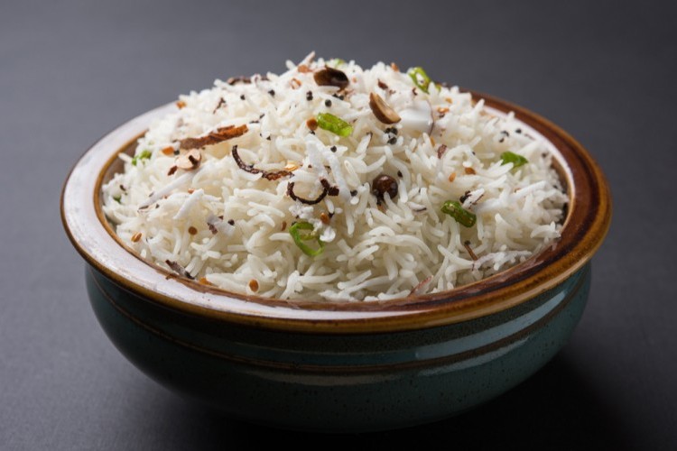الأرز بشاور الصحي
