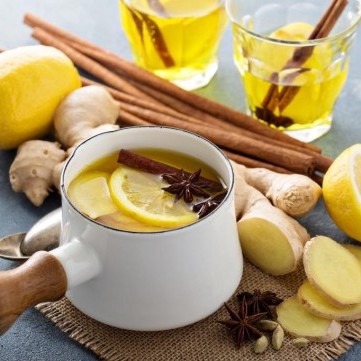 مشروب الزنجبيل والقرفة